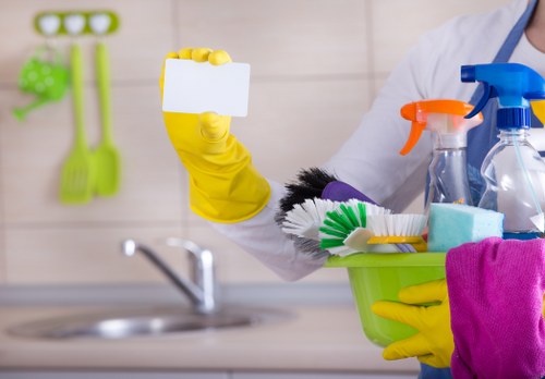 Bankside Carpet Cleaners professional team cleaning a carpet in a home interior