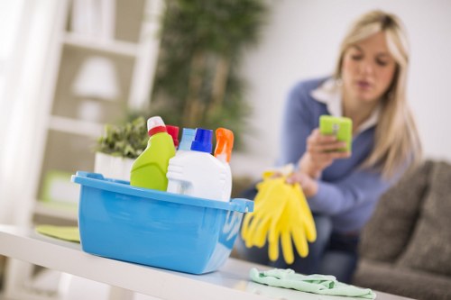 Professional curtain cleaning methods in Bankside